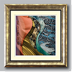Ashra Designs She Will Come to You Like Water 3D Framed Art